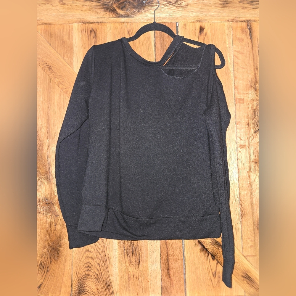 Forever 21 Elegant Black Knit Top